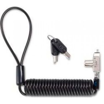 Kensington Slim N17 2.0 Portable Keyed Laptop Lock for Wedge Shaped Slots - Beveiligingskabelslot