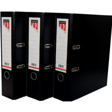 Quantore A4 80mm PP Zwart - Ordner (10 stuks)