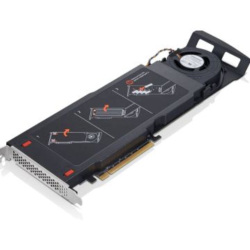 Lenovo ThinkStation Quad AIC M.2 SSD Adapter - Opslagstation drager (caddy)