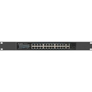 Lanberg Switch 24X 100MB DSP+/2X CoMBo Rack 19" Gigabit Ethe