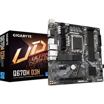 GIGABYTE Q670M D3H (Q670,S1700,mATX,DDR5)