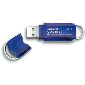 Integral Courier FIPS 197 Encrypted USB 3.0 - USB-flashstation