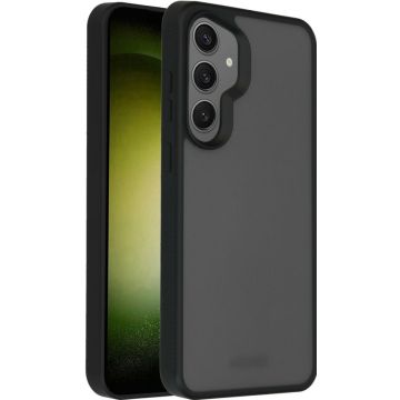 Accezz Rugged Frosted Backcover Samsung Galaxy S24 Plus - Zwart