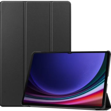 Accezz Trifold Bookcase Samsung Galaxy Tab S10 Plus / Tab S9 Plus - Zwart