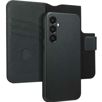 Accezz Leather Bookcase 2-in-1 met MagSafe Samsung Galaxy S24 Plus - Onyx Black