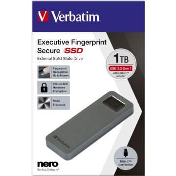 Verbatim Executive Fingerprint Secure 1TB - SSD