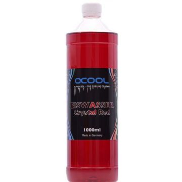 Alphacool Eiswasser Crystal Red, 1000ml Fertiggemisch - rot