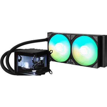 TRYX PANORAMA ARGB 240 Black - Waterkoeler