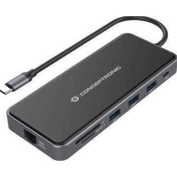 Conceptronic DONN15G - Laptop dock & poortreplicator