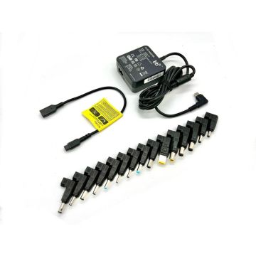 65W Universal AC Adapter for HP/Dell/Len