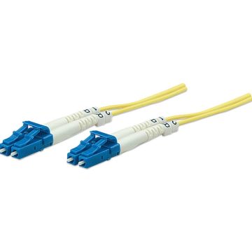 Intellinet LWL aansluitkabel LC/LC 3m Singlemode OS2 geel