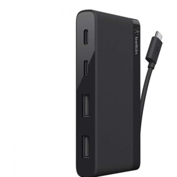 Belkin USB-C 4-Port Mini Hub - Hub