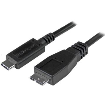 StarTech.com USB C to Micro USB Cable 0.5m - USB 3.1 Type C to Micro USB Type B Cable
