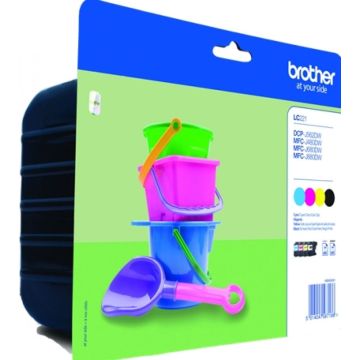 Brother LC221 Value Pack - 4