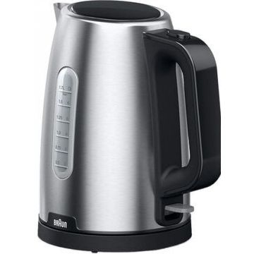 Waterkoker PurShine 1,7ltr 2200W Snelkook Zwart/Metallic