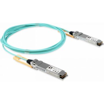 LevelOne Kabel AOC-0303 40Gbps QSFP+Active Optical 3m