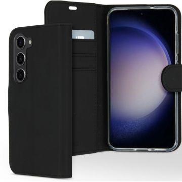 Accezz Wallet Softcase Bookcase Samsung Galaxy S23 - Zwart