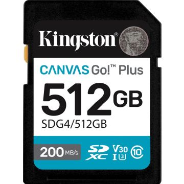 Kingston Canvas Go! Plus 512GB - Flashgeheugenkaart