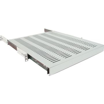 LogiLink 19" Ausziehbarer legplanken T=1200 mm, grijs, 35 kg