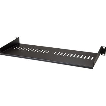 StarTech.com Ventilerende 1U schap voor server rack - 7"/17,8 cm diep