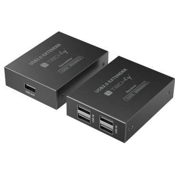 Techly Extender USB2.0 4p 150m