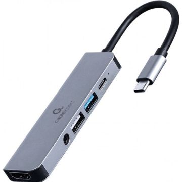 gembird USB Type-C 5-in-1 Multi-Port-Adapter