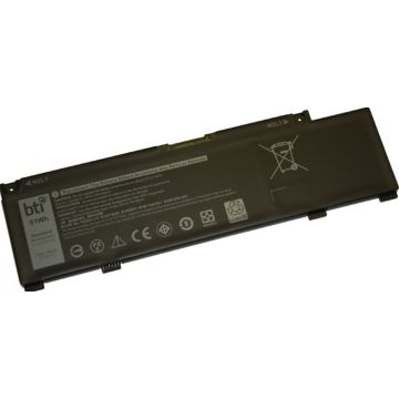 BTI - Batterij voor laptopcomputer (gelijk aan: Dell 266J9)