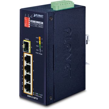PLANET ISW-514PTF - Switch