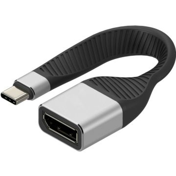 Techly Type C auf Displayport/F flex Adapter