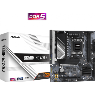 ASROCK B650M-HDV/M.2 - Moederbord