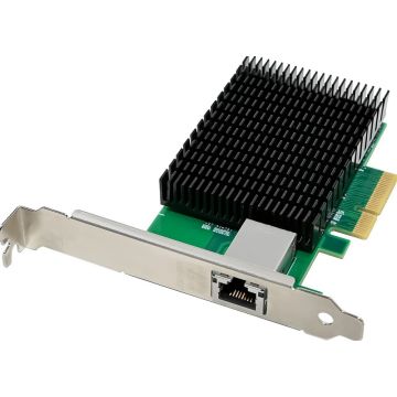 LevelOne Netzwerkadapter GNC-0210 10-Gigabit PCIe 1xRJ45 zwart