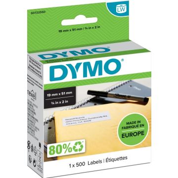 DYMO LabelWriter MultiPurpose - Verwijderbare zelf-klevende laag