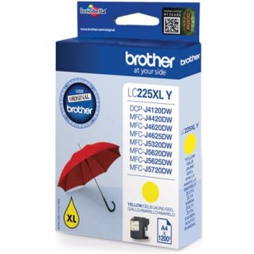 Brother LC225XLY - Geel