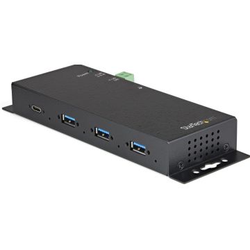 StarTech.com 4 Port USB-C Hub 10Gbps - Metalen Industriële USB Type-C Hub met 3xUSB-A & 1xUSB-C