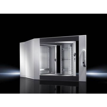 Rittal Wandkast DK-EL 19 inch, 12 HE, 60 cm breed, 61 cm hoog, 47 cm diep. 1 stk