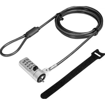 LogiLink Notebook-combinationsschloss voor Noble Lock