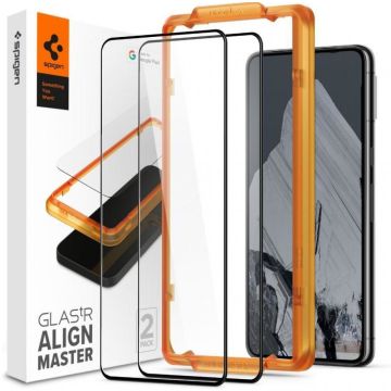 Spigen GLAS.tR SLIM AlignMaster - Schermbeschermer voor mobiele telefoon