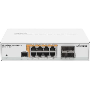 MikroTik CRS112-8P-4S-IN - Switch