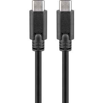 goobay USB C 2,0m 3.2 Gen1bk