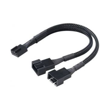 Akasa PWM Fan Splitter - Splitskabel voor ventilatorstroom