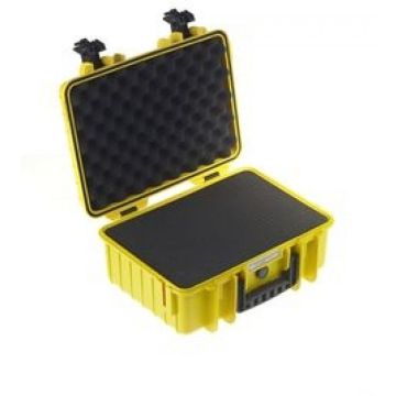 B&W yellow incl. pre-cut foam
