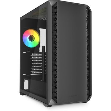 Sharkoon Behuizing AK2 RGB ATX 1xGlas zwart