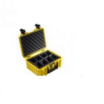 B&W yellow incl. pre-cut foam