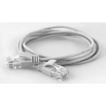 Wantec Patchkabel UTP CAT6a d=2,8mm 20,00m weiß