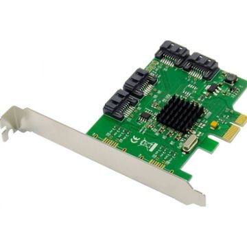 Dawicontrol PCI Card PCI-e DC-614e RAID 4Kanal SATA6G Bliste