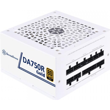 SilverStone DA750R Gold White - Voeding
