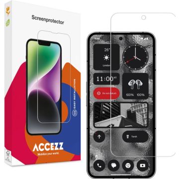 Accezz Gehard Glas Screenprotector Nothing Phone (2) - Transparant