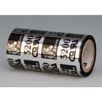 Zebra 3200 WaxResin - Zwart