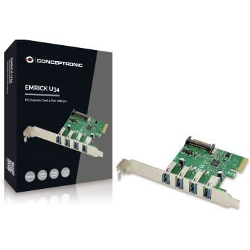 Conceptronic EMRICK02G - Interfacekaar-adapter
