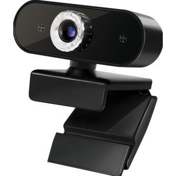 LogiLink Webcam USB 2.0, HD 1280x720, schw.